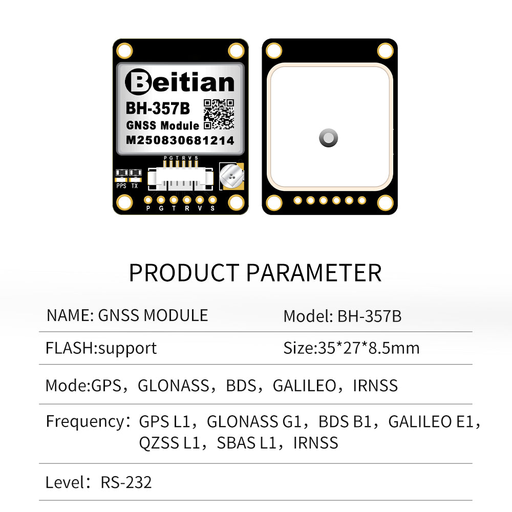 Beitian GPS module position FPV fix wing BH-182 222Q 252Q Beitian GPS module position FPV fix wing BH-182 222Q 252Q